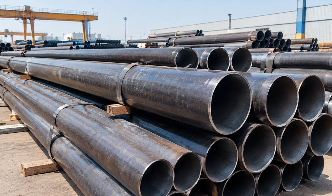 Pipes supplied by Gulf Pipe Supply and Services