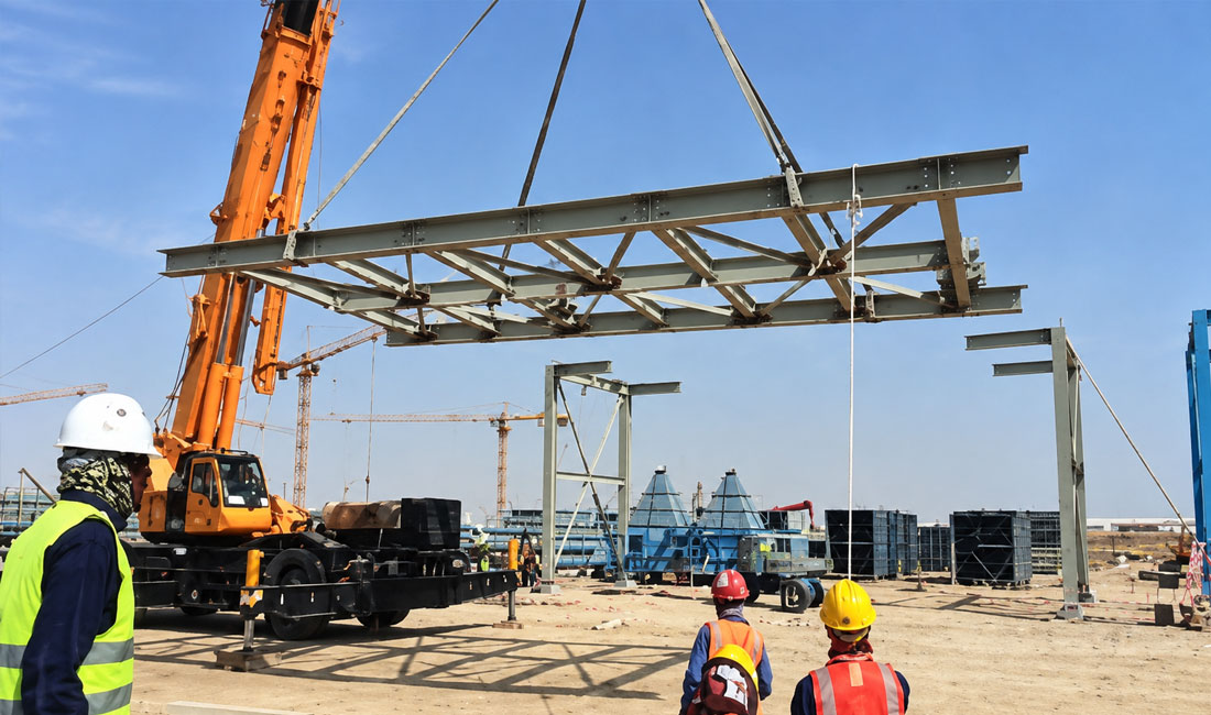 Steel Structural Fabrication and Erection by Gulf Pipe Supply and Services